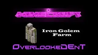Ферма железных големов &mdash; Minecraft Xbox 360/PS3 &mdash; [Учебник]