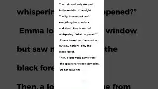 🚨 Reading Challenge A2 | The Train Stopped at Midnight 😱