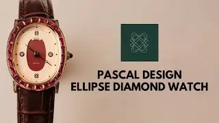 Ellipse Pascal Diamond and Ruby Gems Watch | Affordable Vintage Old Hollywood Luxury Watch Review