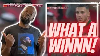 REACTION! Morocco VS Portugal HIGHLIGHTS! 2022 FIFA World Cup