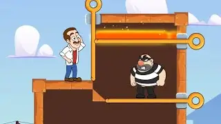 Take Down Him! Home Pin Gameplay All Game - Pull Him Out Game - Android Mobile Game