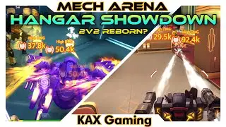 NEW 2v2 GAME MODE 1st Try😎 | Hangar Showdown📢- Mech Arena