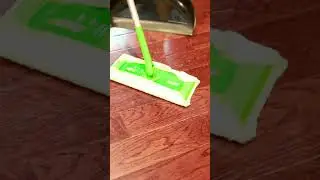 Clean Floors With A Dry Sweeper In Minutes #cleaningtips #cleaningroutine