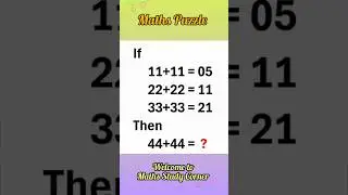 🧐🔥Maths Puzzle | Maths tricks | Maths riddles #maths#ytshorts#puzzle#mathstricks#puzzle #trending