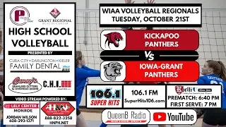 Kickapoo at Iowa-Grant | WIAA Volleyball Regionals