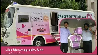 Mammograms on the move with Lilac Mammography Unit