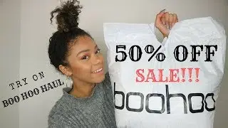 BOOHOO HAUL 2018 50% OFF SALE!!!! | TRY ON | KYRAH MOTON
