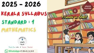 Class 1 Maths Unit 6 Friends in Shelf (Page 117 - 123) @GeneralEduOnline