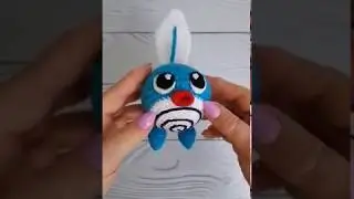 Crochet amigurumi toy Pokemon Poliwag pattern PDF