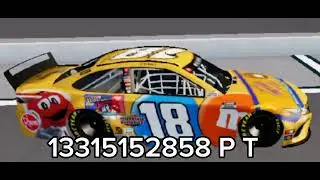 Kyle Busch Bristol Dirt 2021 Car ROBLOX CODE ID