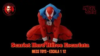 MESS TOYS, Scarlet Hero H&eacute;roe Escarlata, 1/12 #MESSTOYS #ScarletHero #ScarletSpider #BenReilly