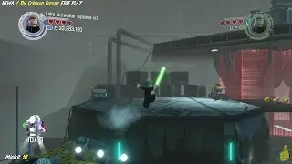 Lego Star Wars The Force Awakens: NSWA/The Crimson Corsair FREE PLAY (All Minikits & Red Brick)- HTG