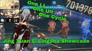 Jing Yuan Uses Only ONE LL and ONE Ult to 1-Cycle the Harmonious Choir