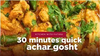 Restaurant jesa achar ghost ⌚ srf 30 mnt me 🤤#food #mycooking #recipe #cooking 