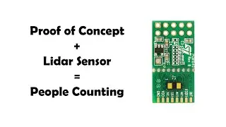 People Counting POC with LiDAR Sensor | Proof of Concept using VL53L1 module