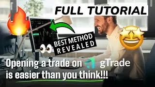Opening a Trade on gTrade is Easy!