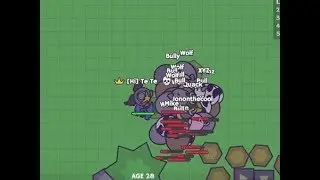 Let's Play Moomoo.io! - Capturing all the Animals! (World Record!?)