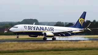 9 Min of Plane Spotting at BRUSSELS AIRPORT | Morning Arrivals - BRU/EBBR (B767, B777, B787..)