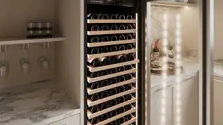 Vantaggio Wine Fridges | Luxury Dual Zone & Single Zone Wine Coolers in Stainless Steel & Black