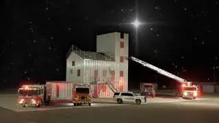 2018 Fire Truck Light Show (Andrews Tx)