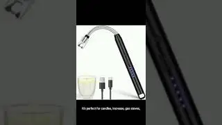 Electric Plasma Lighter for Candles-USB Rechargeable&Windproof.  Limited Stock, Price ₹629only