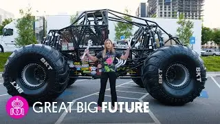 The Youngest Female Monster Truck Driver Builds Her Own Rides