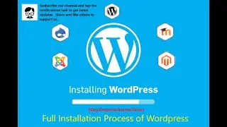 How to install Wordpress on Windows 10 8 7 xp[Xaamp Installation full video link in description box]