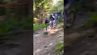 Who likes bikes? 🙋🏼&zwj;♀️ Nory at NWCup DH race 2! #nwcup #mtb #usdh #shorts