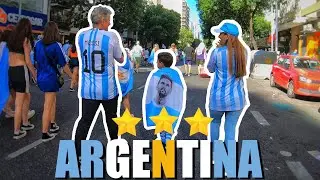 Argentina Campeón del Mundo Qatar 2022 -  Buenos Aires - Argentina #4k #scaloneta #messi #argentina