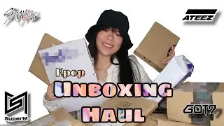 HUGE KPOP HAUL | Nearly have the whole collection￼ ￼of Ateez albums!