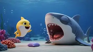 Baby Shark&rsquo;s Sleepy Cousin | Calm Bedtime Shark Song for Kids | Nursery Rhymes & Lullabies