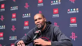 Houston Rockets Postgame: Kevin Durant talks game winner/beating his former team