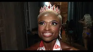 ALEXIS COUNTS WINS NPC FIGURE OVERALL — POST-SHOW INTERVIEW【4K】