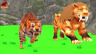 Prehistoric Mammals vs ARK Prehistoric Animals vs Woolly Mammoth vs Elephant Animal Epic Battle