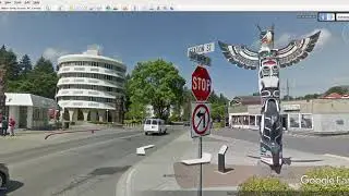 Totem pole Tour in Duncan Canada for ME