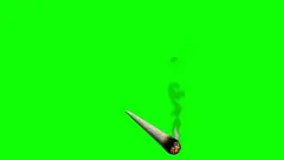 smoking green screen