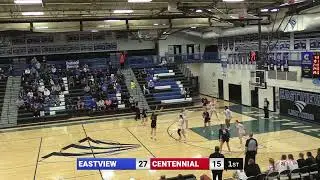 Eastview Lightning Top Centennial Cougars  66-4