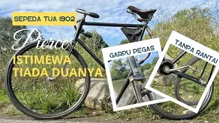 Sepeda Tua Gardan Tanpa Rantai dan Ada Shockbreaker Empuk | Pierce 1902