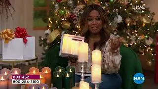 Unmatched 4piece FlameWave Candle Set with Gift Boxes