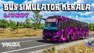  BUS SIMULATOR KERALA | YAKUZA LIVERY 