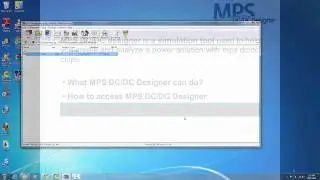 MPS DCDC Designer User Guide