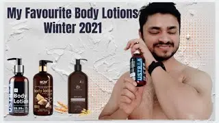 My 3 favourite Body Lotions in Winter 2021| Introducing Ustraa 99.9% Germ Protection Body Lotion | 🌿