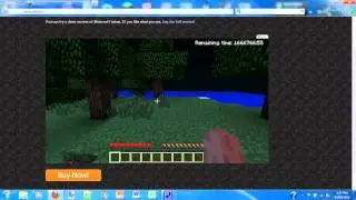 How to get Unlimited Time in Minecraft Demo Mode (Turn on Annotations!)