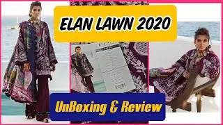 ELAN Lawn Collection 2020 | Unboxing & Review Video | Design 3B - USIKU