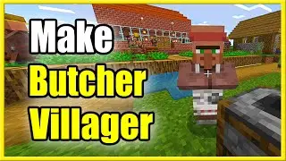 How to Make a Butcher Villager in Minecraft (Best Tutorial)