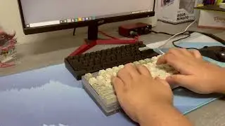 ABS on PC Falamander (lubed & filmed Hyperglide browns)
