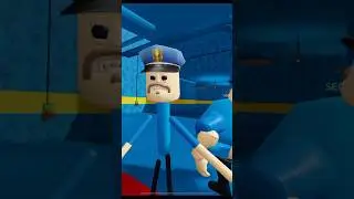 SKINNY BARRY VS FAT BARRY in Barry's Prison Run #roblox #trending #ytshorts