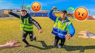 CRAZY SECURITY GUARD VS PRO PARKOUR ATHLETE 3.0! (EXTREME PARKOUR CHASE POV)