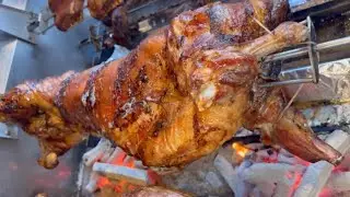 🎥❤️A Whole Lamb on fire 🔥😋 Don’t miss this🤩