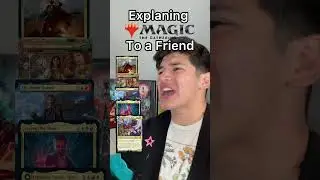 Объяснение Magic the Gathering другу